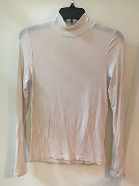 American Eagle | NWOT | Cream Soft & Sexy Mock Neck Long Sleeve T-Shirt